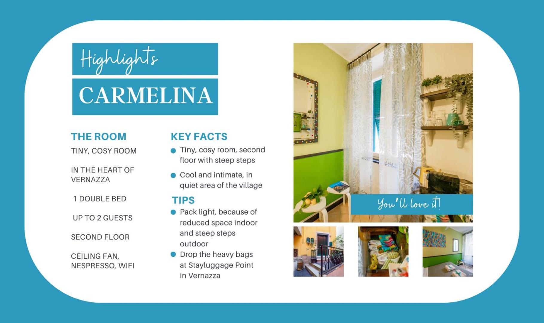 Carmelina Room 韦尔纳扎 外观 照片